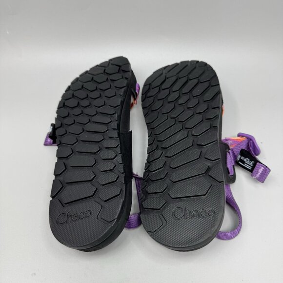 Chaco Women's Lowdown Slide Sandal Faded Orange Purple Size 10 - Picture 5 of 8